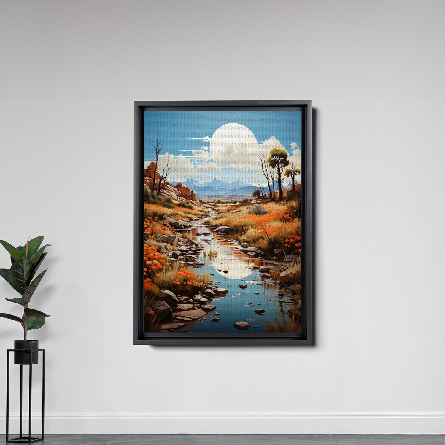 Red Mesa, Archival Print of Landscape Prints of Red Mountain in Mesa, Arizona, Wall Art, Home Decor