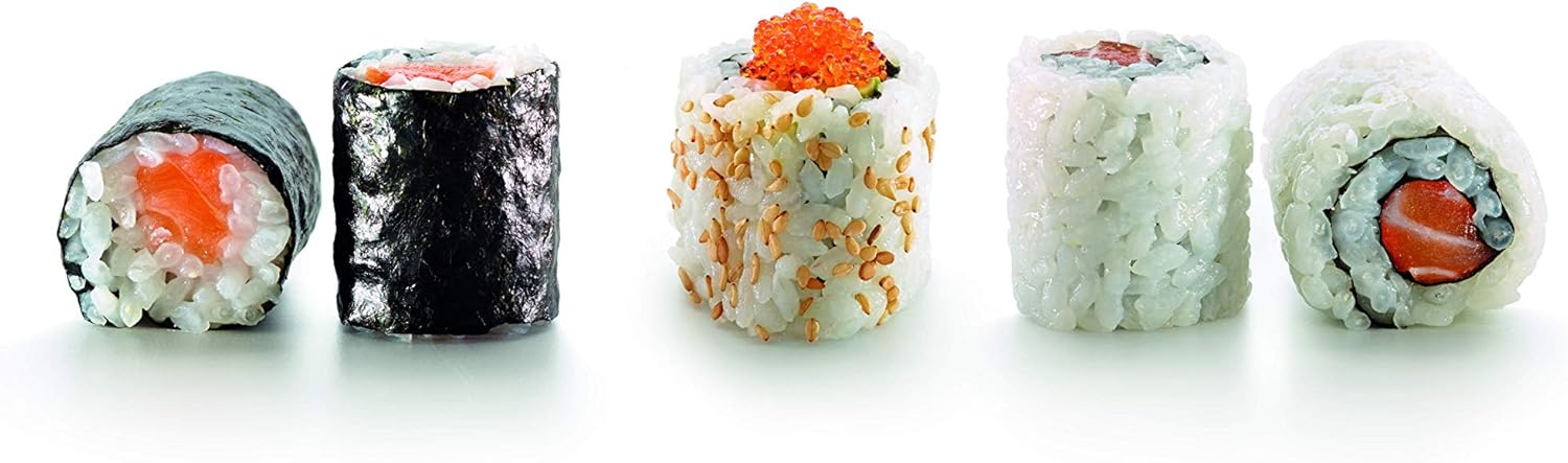 Lekue Makisu – Alfombrilla de silicona para sushi, transparente, 2