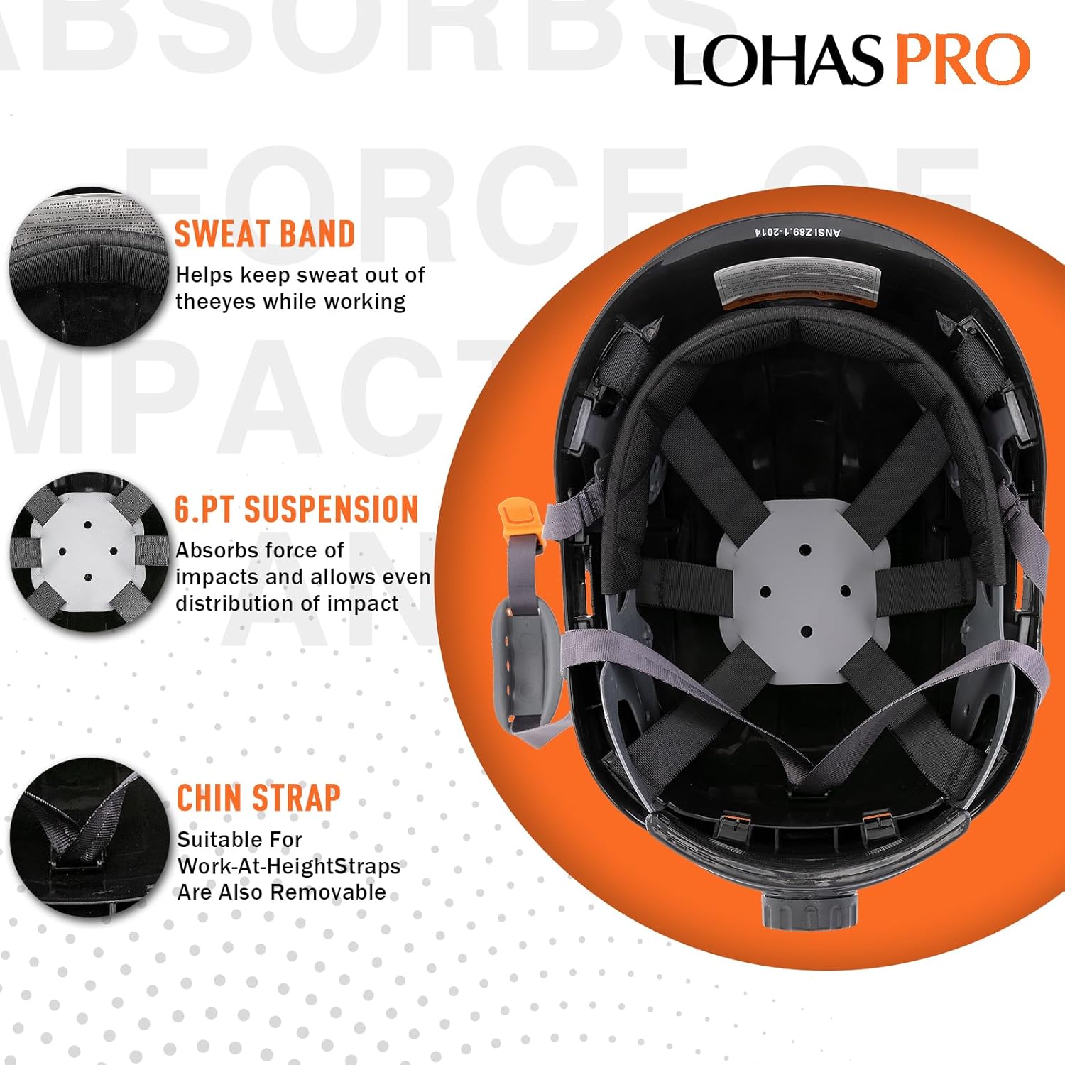Casco de seguridad forestal con protector facial de malla y orejeras para tala de árboles, casco de arborista de madera (A2 negro + protector facial