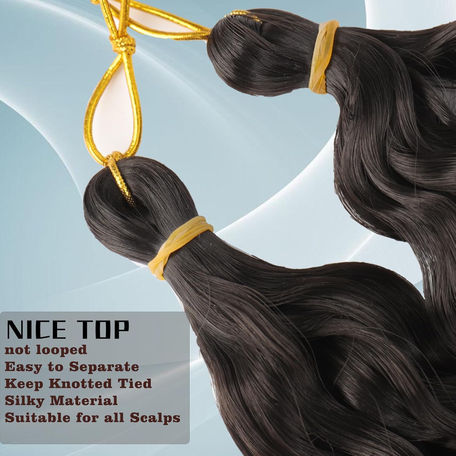 Cabello de ganchillo Ocean Wave 8 paquetes de cabello rizado rizado trenzado de 30 pulgadas de cabello ondulado profundo con cabello de ganchillo