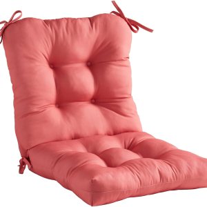 Greendale Home Fashions Cojín para silla de asientorespaldo, 1 unidad (paquete de 1), coral Greendale Home Fashions Cojín para silla de asientorespaldo, 1 unidad (paquete de 1), coral