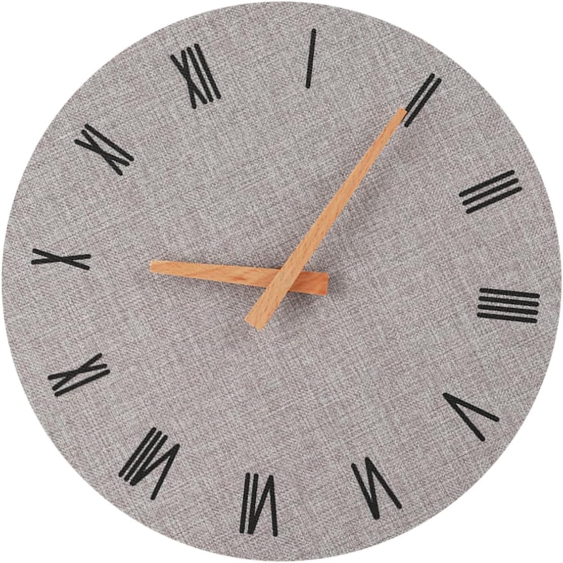 Garneck 2 pcs 12 Wall Clock Digital Vintage Wall Clock Retro Wall Clock Wall Clocks Digital Roman Numeral Wall Clock Decorative Wall Clock reloj de