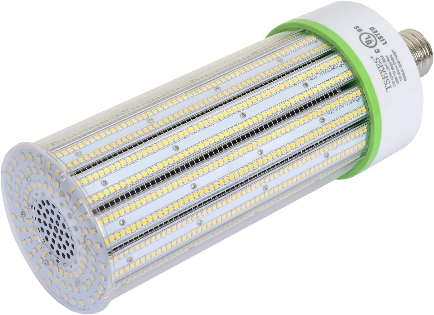 Bombilla LED de maíz equivalente a 1000 W con certificación UL, base Mogul E39 de 300 W, 42,000 lúmenes de repuesto de haluro metálicoHIDHPS, luz