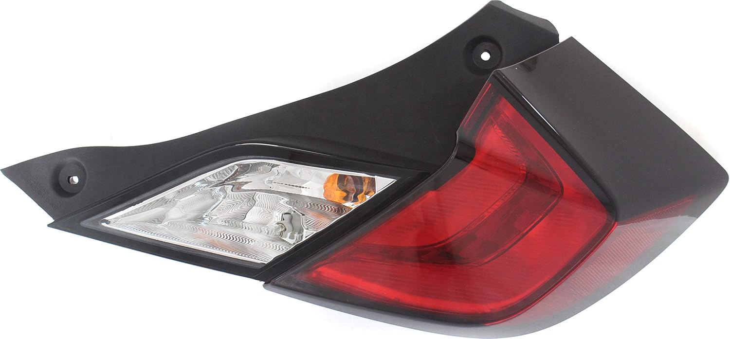 Garage-Pro Luz trasera compatible con Honda Civic Passenger Side Coupe 2016-2020