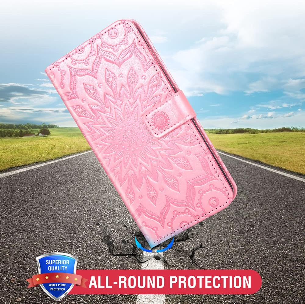 Funda de teléfono para OnePlus 10T 5GOne Plus Ace Pro Wallet con protector de pantalla de vidrio templado y funda delgada de cuero, soporte para