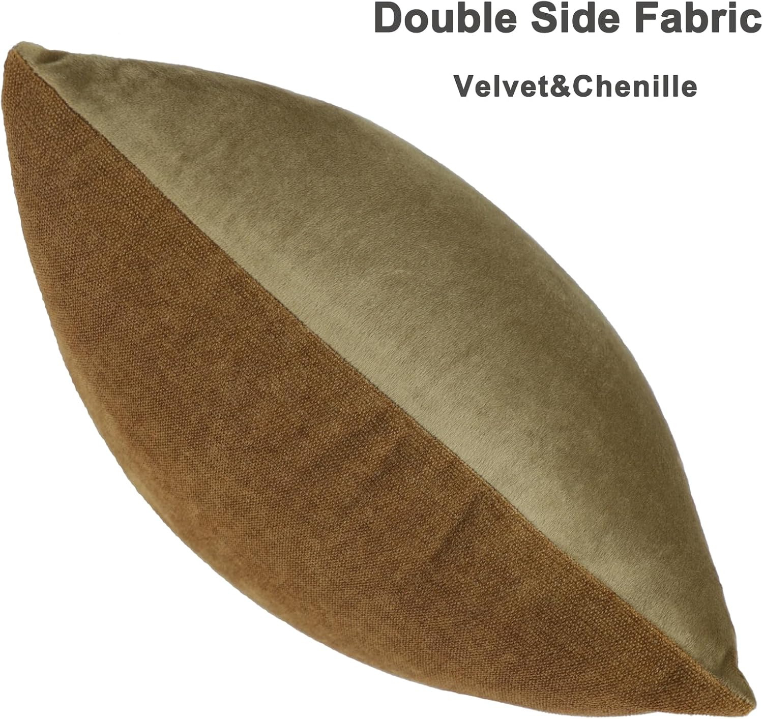 Juego de 4 fundas de almohada decorativas de terciopelo y felpilla con diseño de doble cara para sala de estar, sofá y dormitorio, decoración