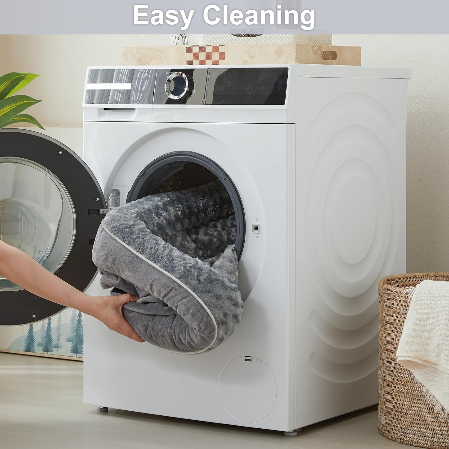 WNPETHOME Camas para perros XXL, cama lavable para perro, sofá cama para perro con forro impermeable y parte inferior antideslizante, sofá