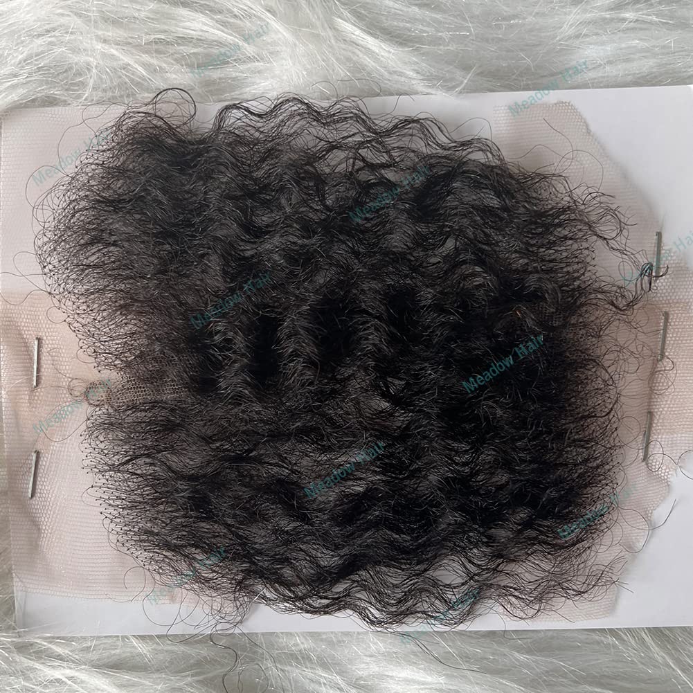 HD Swiss Lace Baby Hair Stripes Brasileño Virgen Cabello Humano Rizado Baby Hair Piezas para Bordes Solo Pelusa de Encaje Transparente Tiras de