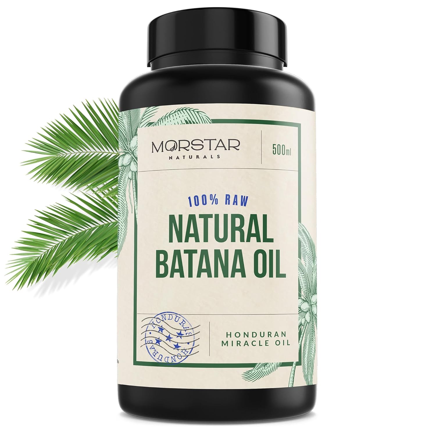 Natural Organic Batana Hair Oil from Honduras – Raw Batana for Hair Growth Dr. Sebi approved Batana oil for Hair Loss, Repair, Strengthening and