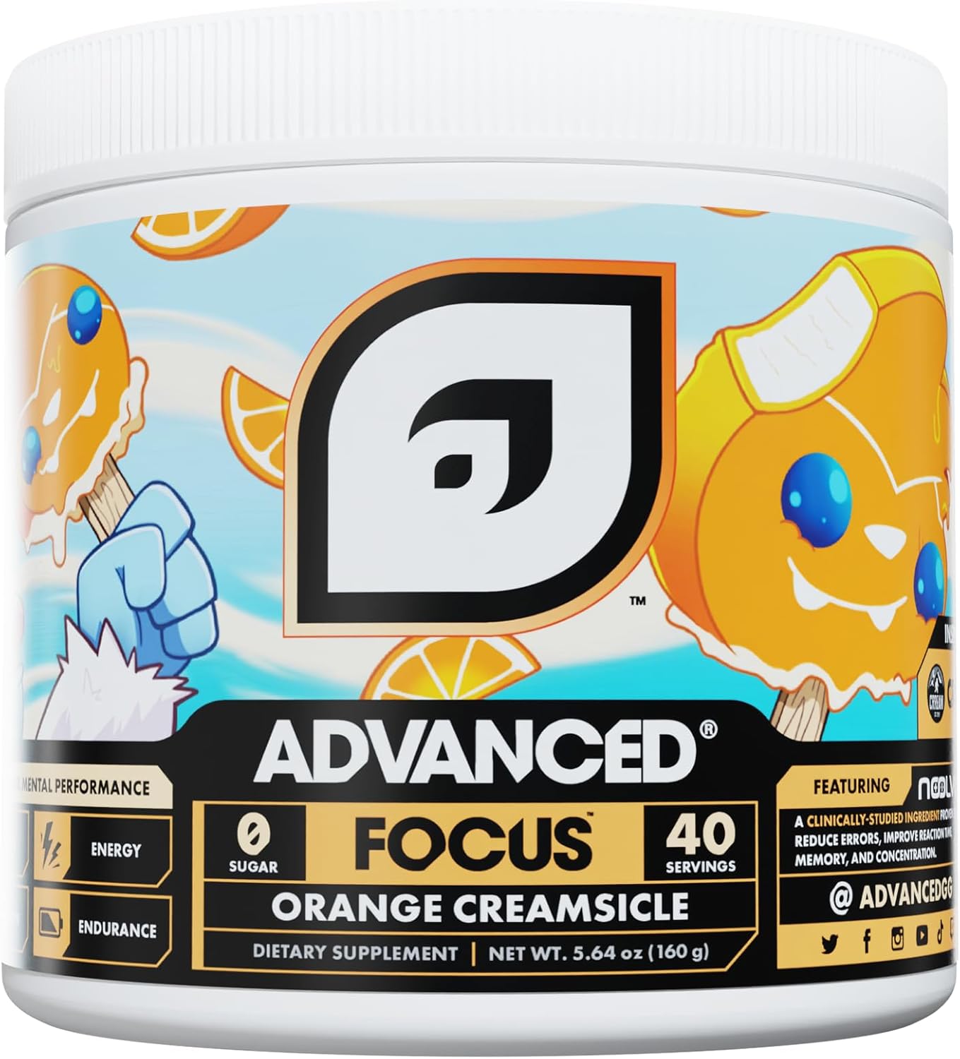 Advanced Focus – Crema de naranja