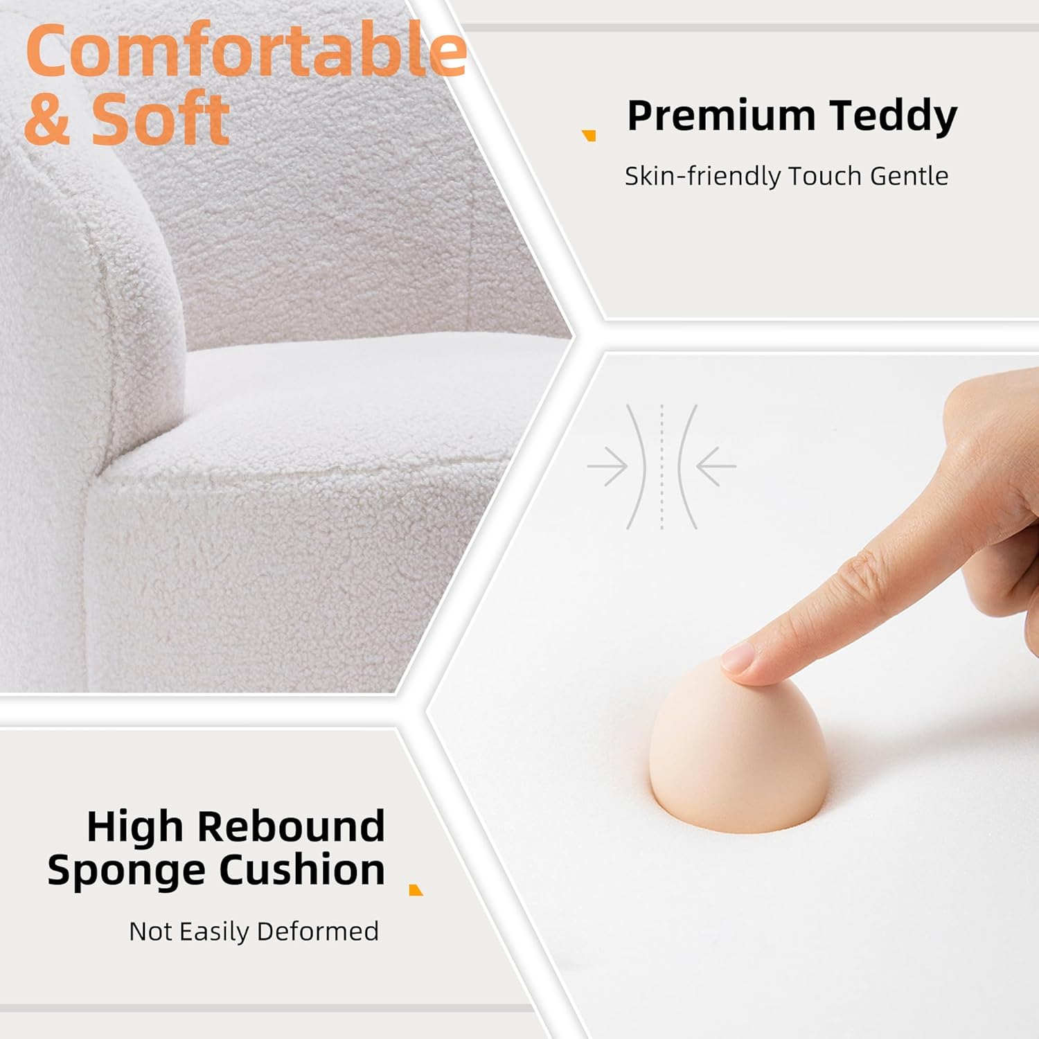Homtique Silla pequeña giratoria de barril, cómodas sillas redondas para sala de estar, dormitorio, sofá individual giratorio de 360 grados, silla