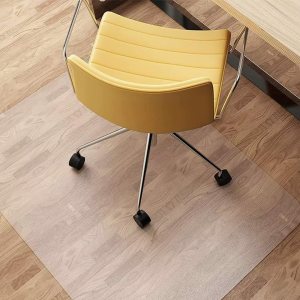 ZIJINJIAJU Tapete para silla para suelo de madera dura, 0.059 in de grosor, 31.5 x 47.3 pulgadas, tapete transparente antideslizante para silla de ZIJINJIAJU Tapete para silla para suelo de madera dura, 0.059 in de grosor, 31.5 x 47.3 pulgadas, tapete transparente antideslizante para silla de