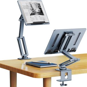 SEZQMA Soporte ajustable para libros para lectura, brazo mecánico articulado multiarticulado, soporte para libro de cocina, soporte para libro de SEZQMA Soporte ajustable para libros para lectura, brazo mecánico articulado multiarticulado, soporte para libro de cocina, soporte para libro de