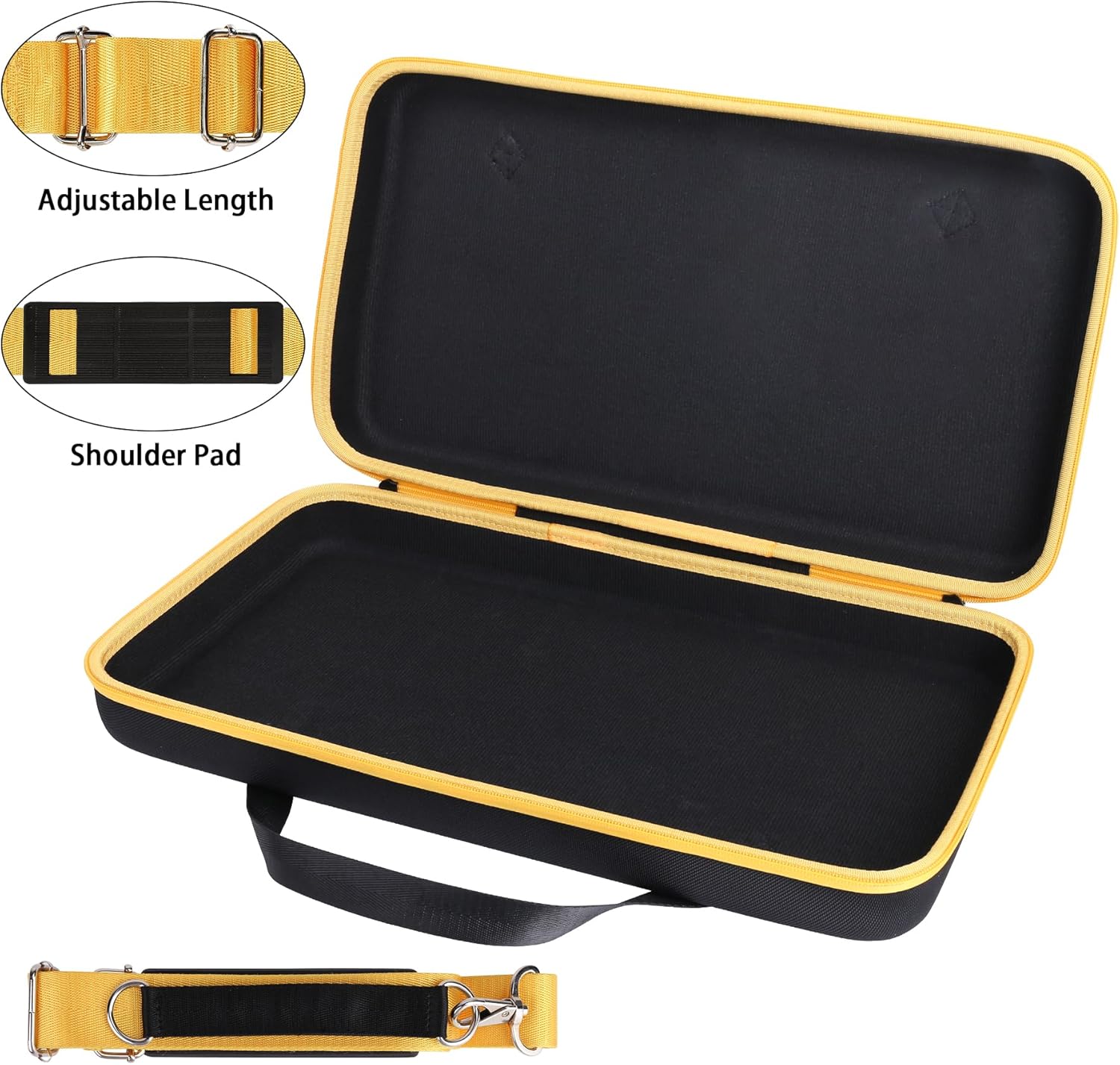 khanka Estuche rígido para Dewalt DCGG571M1DCGG571B kit de pistola de grasa + estuche rígido para DEWALT DCF682N1DCF680N2 8V MAX kit de