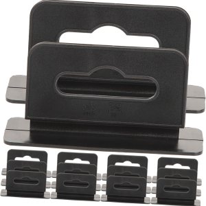 Cabilock 200 Uds. Gancho de ranura para colgar Pegboard, etiquetas adhesivas, gancho de agujero de ranura, pestañas adhesivas, ganchos de plástico Cabilock 200 Uds. Gancho de ranura para colgar Pegboard, etiquetas adhesivas, gancho de agujero de ranura, pestañas adhesivas, ganchos de plástico