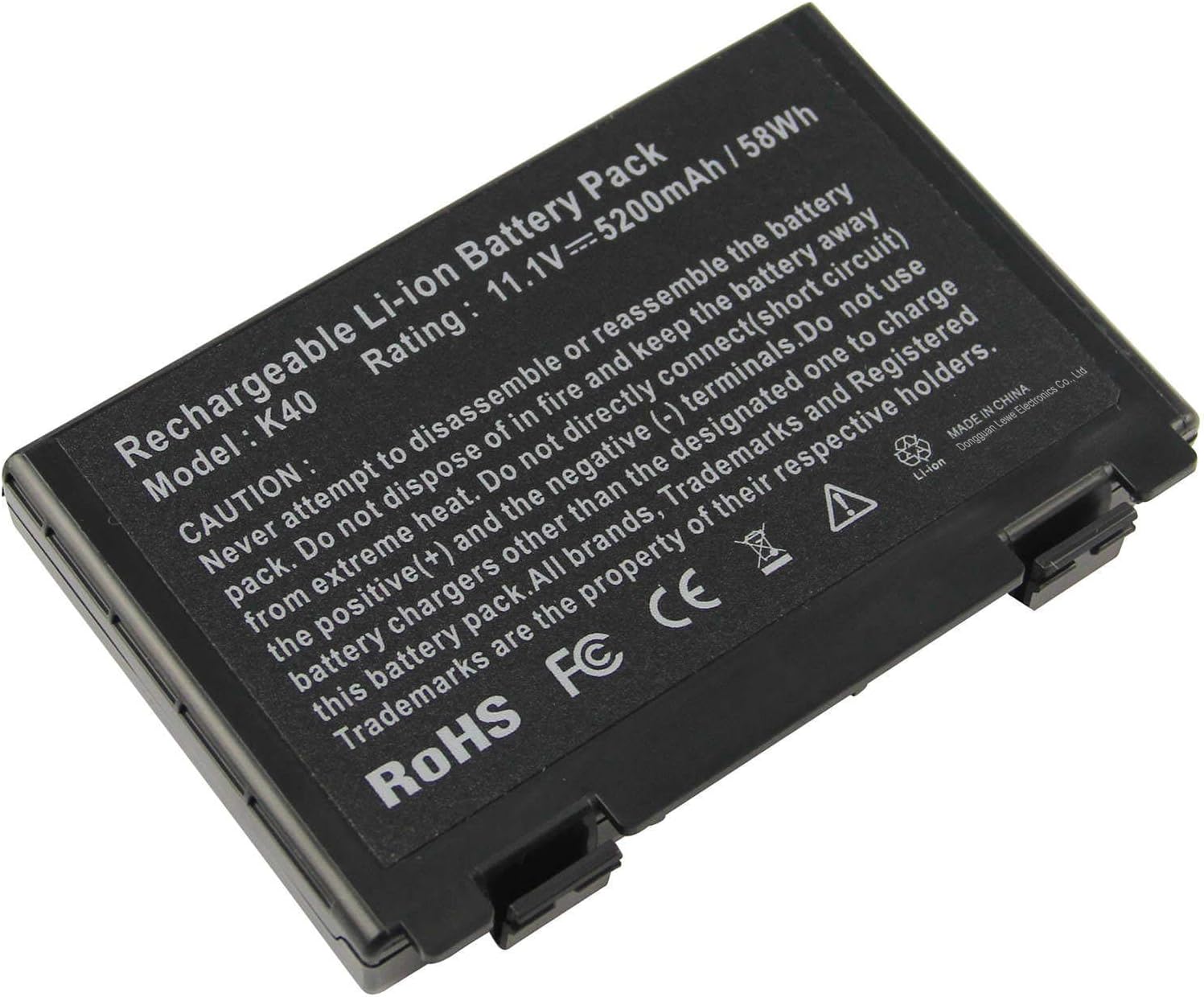 Futurebatt – Batería para portátil de 6 celdas para ASUS K61ic K60IJ K50IJ K50I K60I A32-F82 A32-F52 X8D X8B