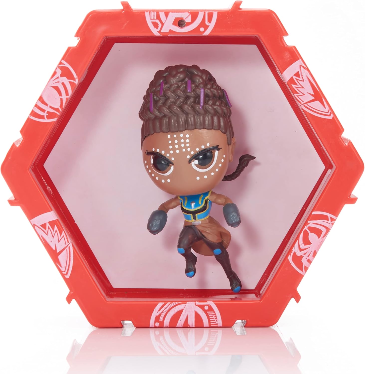 WOW! PODS Colección Avengers – Black Panther Shuri  Figura de superhéroe con cabeza de Bobble iluminada  Juguetes y regalos coleccionables oficiales