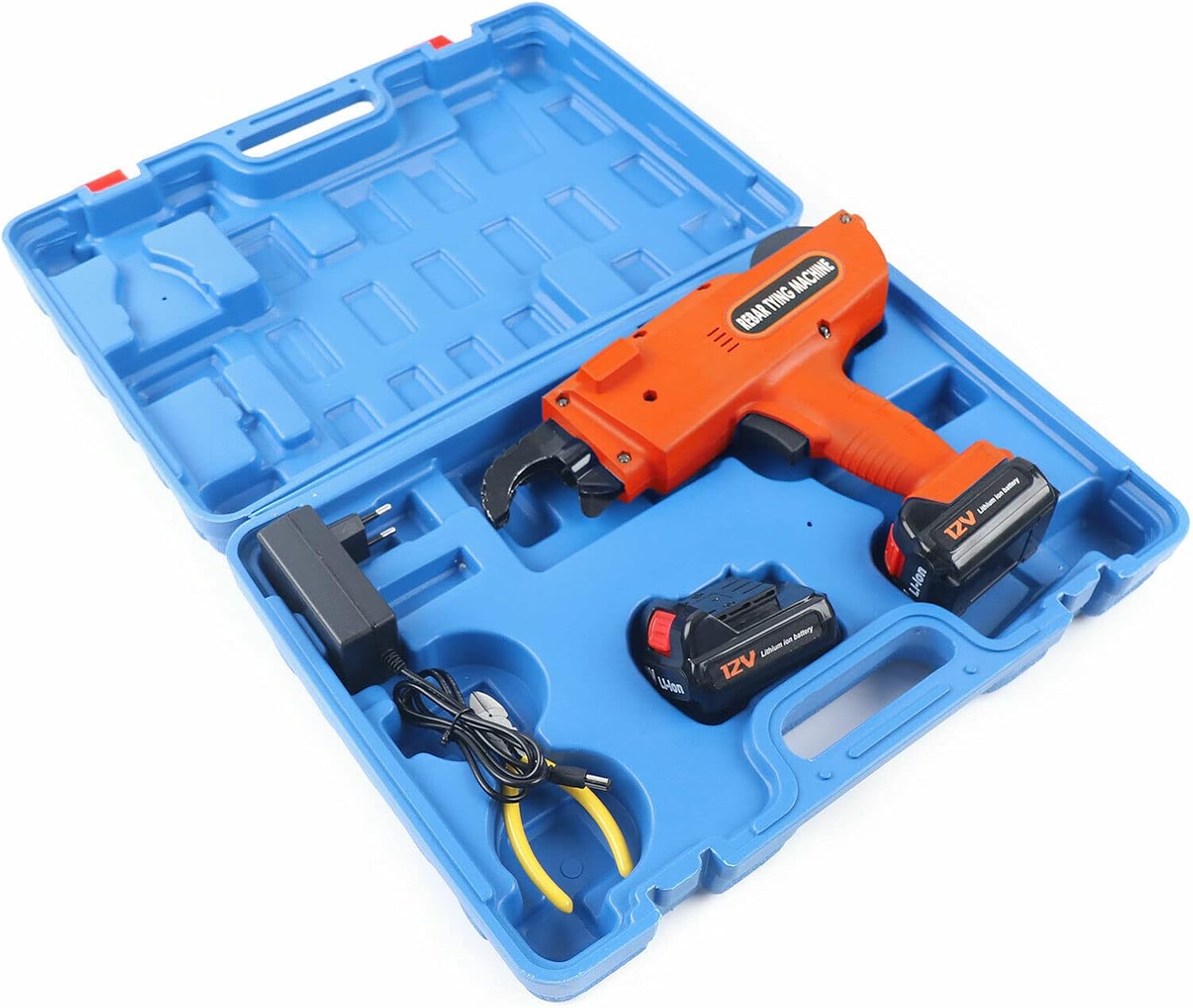 Máquina de atar de barras de refuerzo de 0.3 a 1.33 pulgadas, herramienta automática de mano, barra de acero, herramienta de amarre de barras de