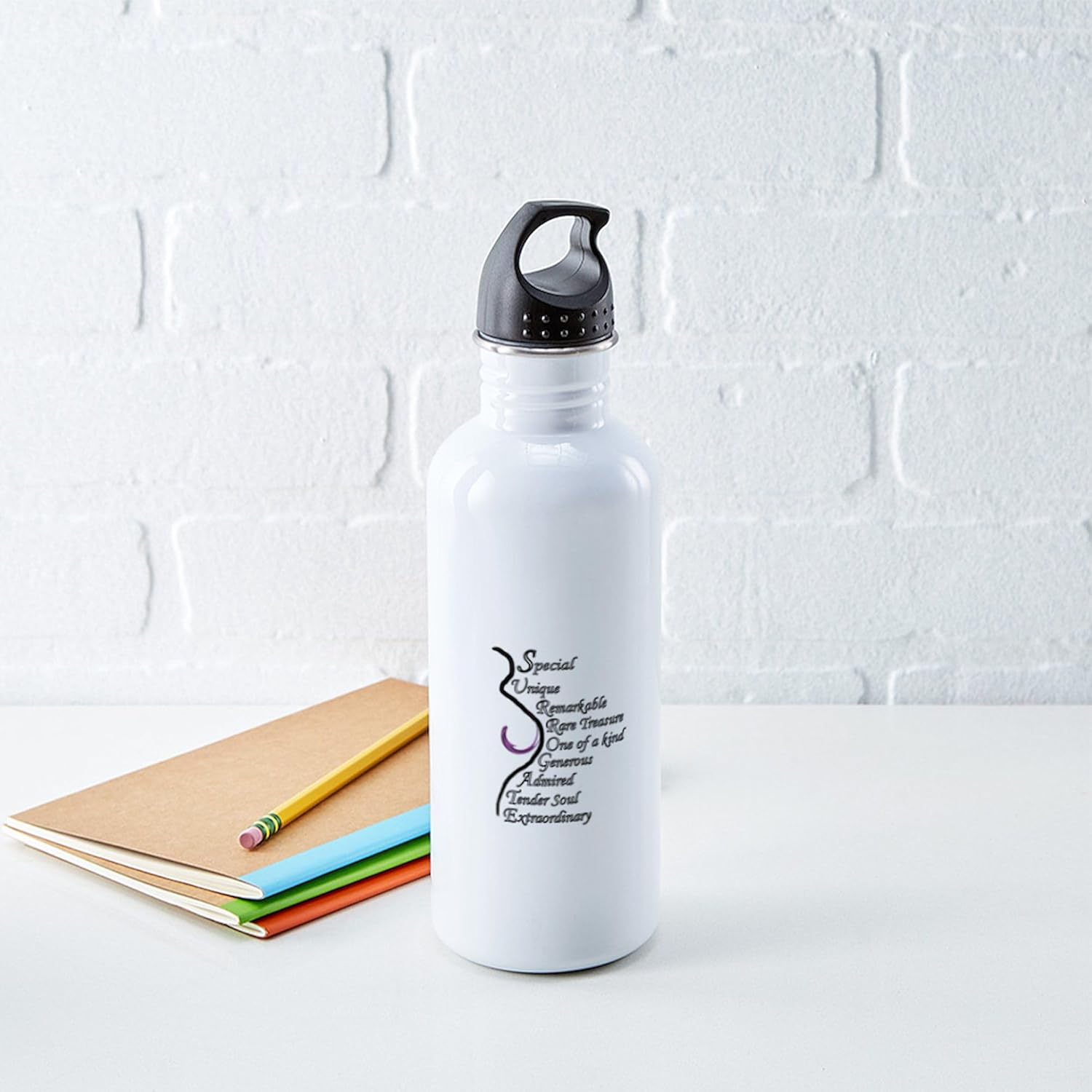 CafePress A Surrogate Is… Botella de agua de acero inoxidable 1 botella de agua de acero inoxidable de 1.0L (34 oz)
