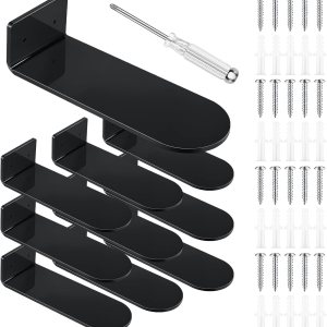 10 piezas de exhibición flotante para zapatos, estantes para montaje en pared, soporte de exhibición de zapatos de levitación de acrílico, colgador 10 piezas de exhibición flotante para zapatos, estantes para montaje en pared, soporte de exhibición de zapatos de levitación de acrílico, colgador