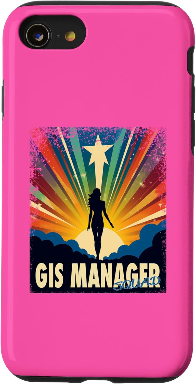 iPhone SE (2020)  7  8 GIS Manager Funny Female Hero Job Women Case