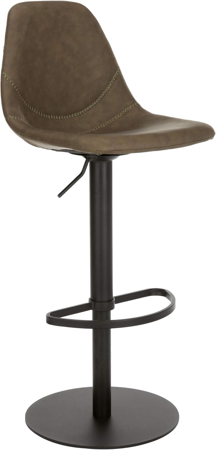 Safavieh Home Collection Sky Olive Adjustable Swivel Bar Stool