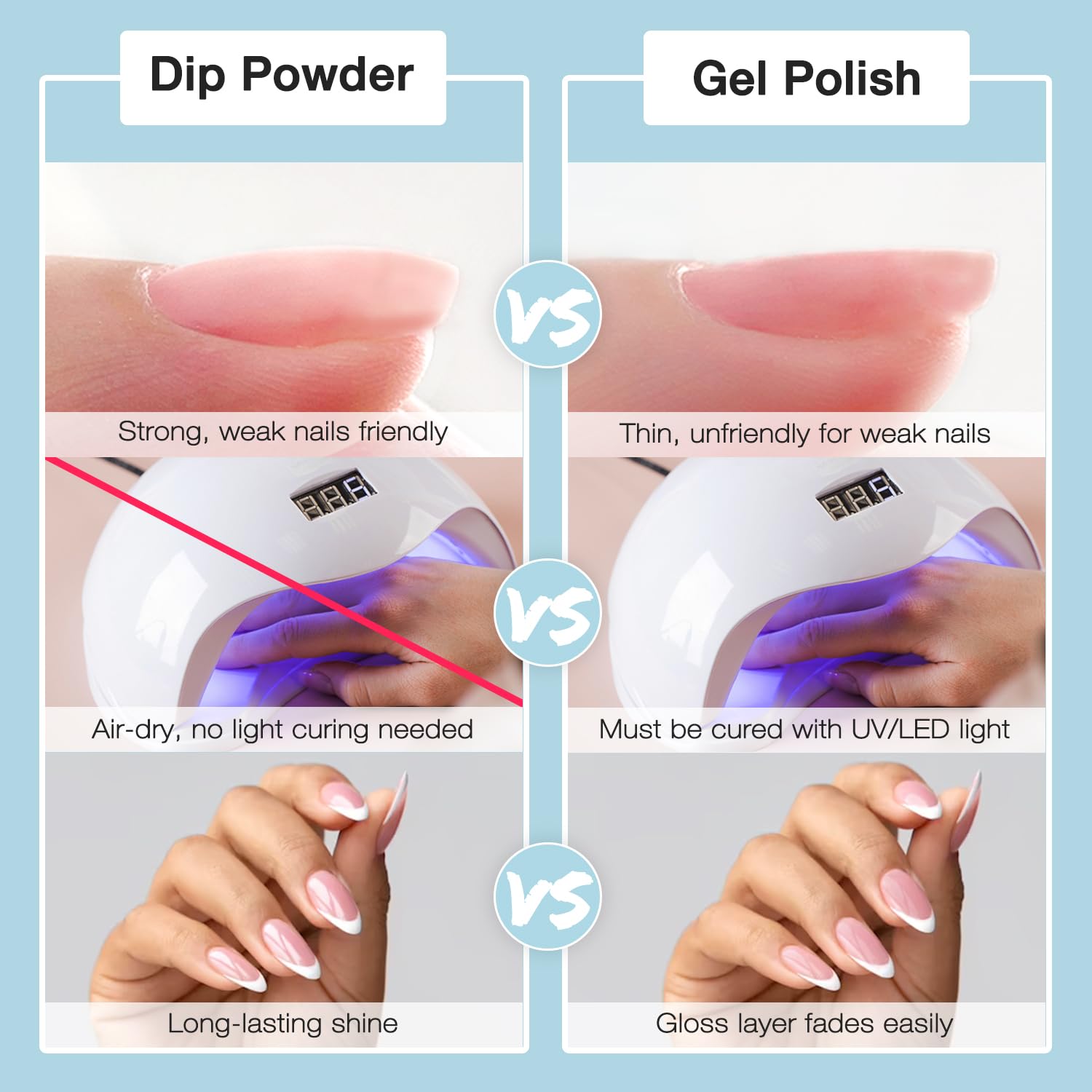 REDNEE Kit de manicura de inmersión de 33 piezas, 24 colores nude, rosa, neutro, sistema de polvo de inmersión para piel, conjunto líquido con base