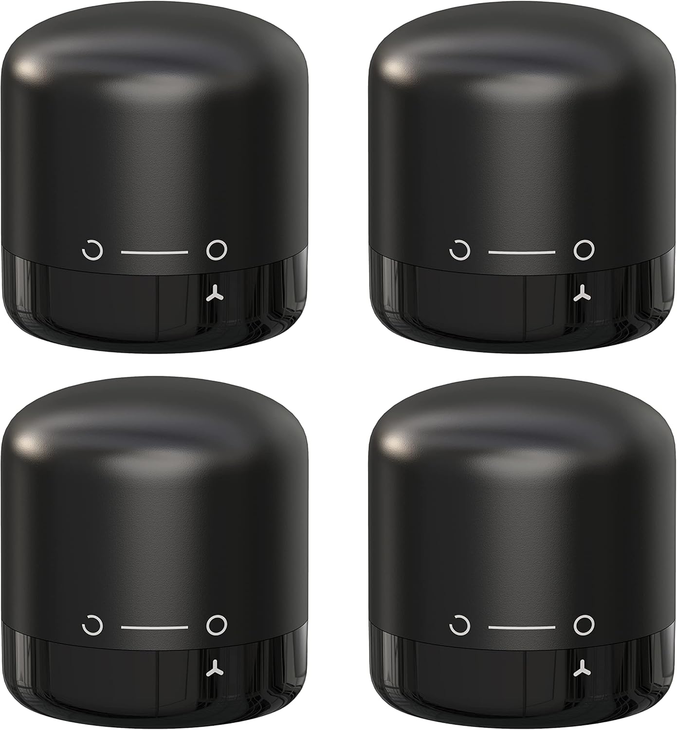 Hosslearlear – Paquete de 4 tapones de vino con cerradura giratoria, sellador de corcho de vino reutilizable, accesorios de vino, regalo para los