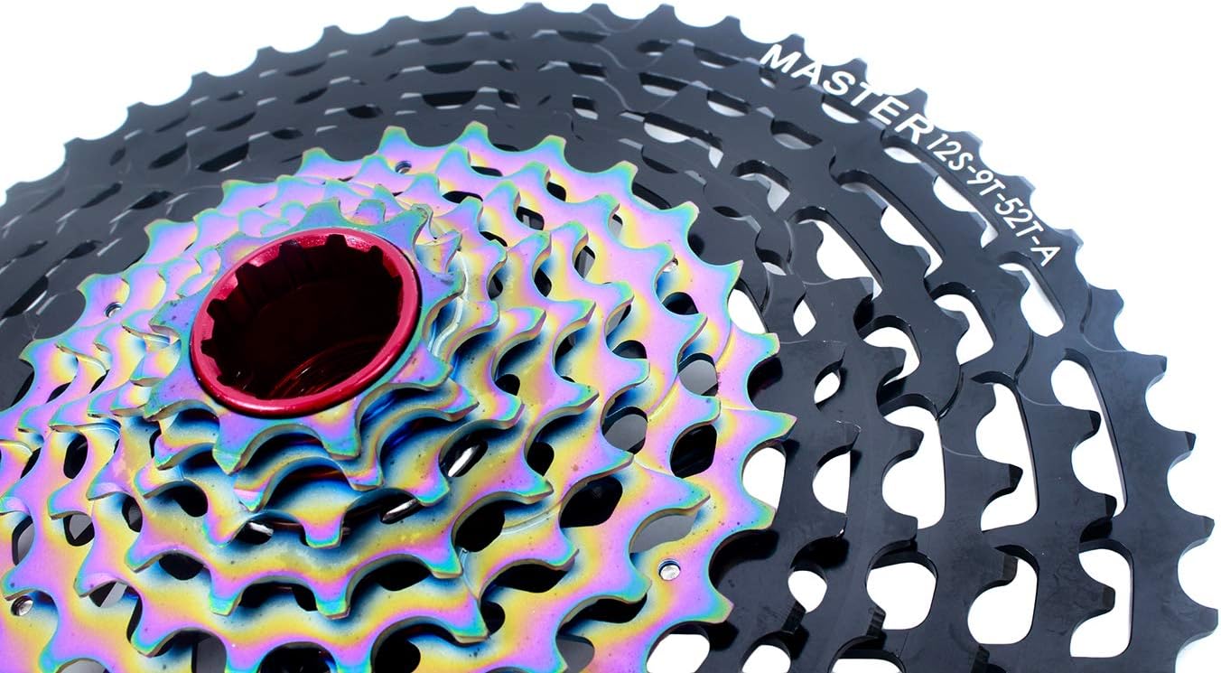 Bicicleta eléctrica de montaña Cassette 12 velocidades 9-52T para Sram XD Eagle XX1XO1GX 12s uso más ligero solo 11.53 oz