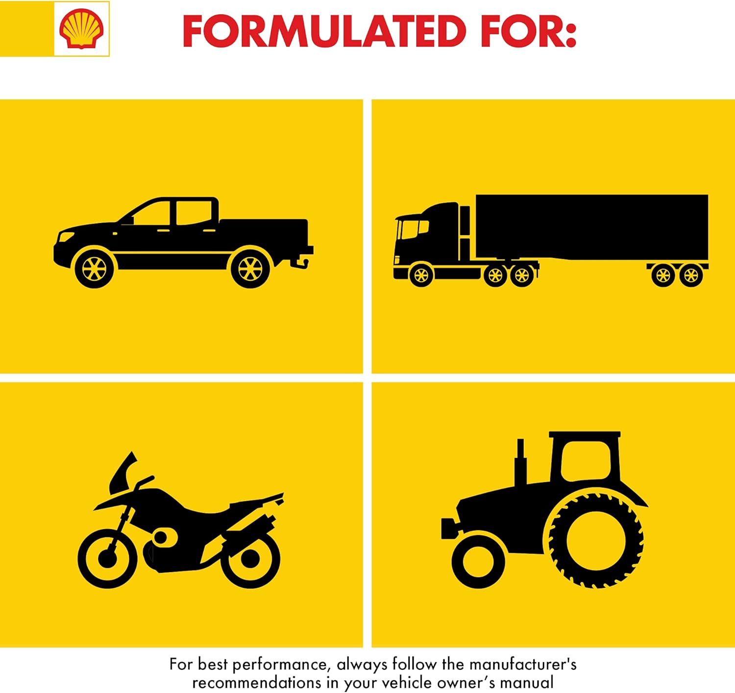Shell Rotella T6 – Aceite de motor diésel totalmente sintético 5W-40 (1 cuarto de galón, caja de 6)