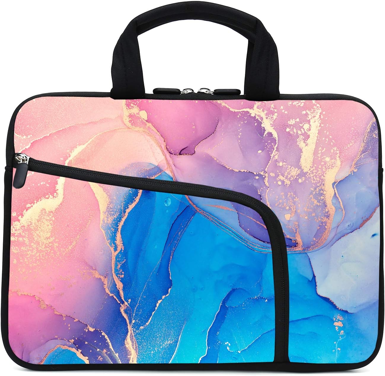 Funda protectora para laptop de 11.6, 12 y 12.1 pulgadas, funda protectora de neopreno, funda para tablet, maletín para cuaderno con asa, bolsillos