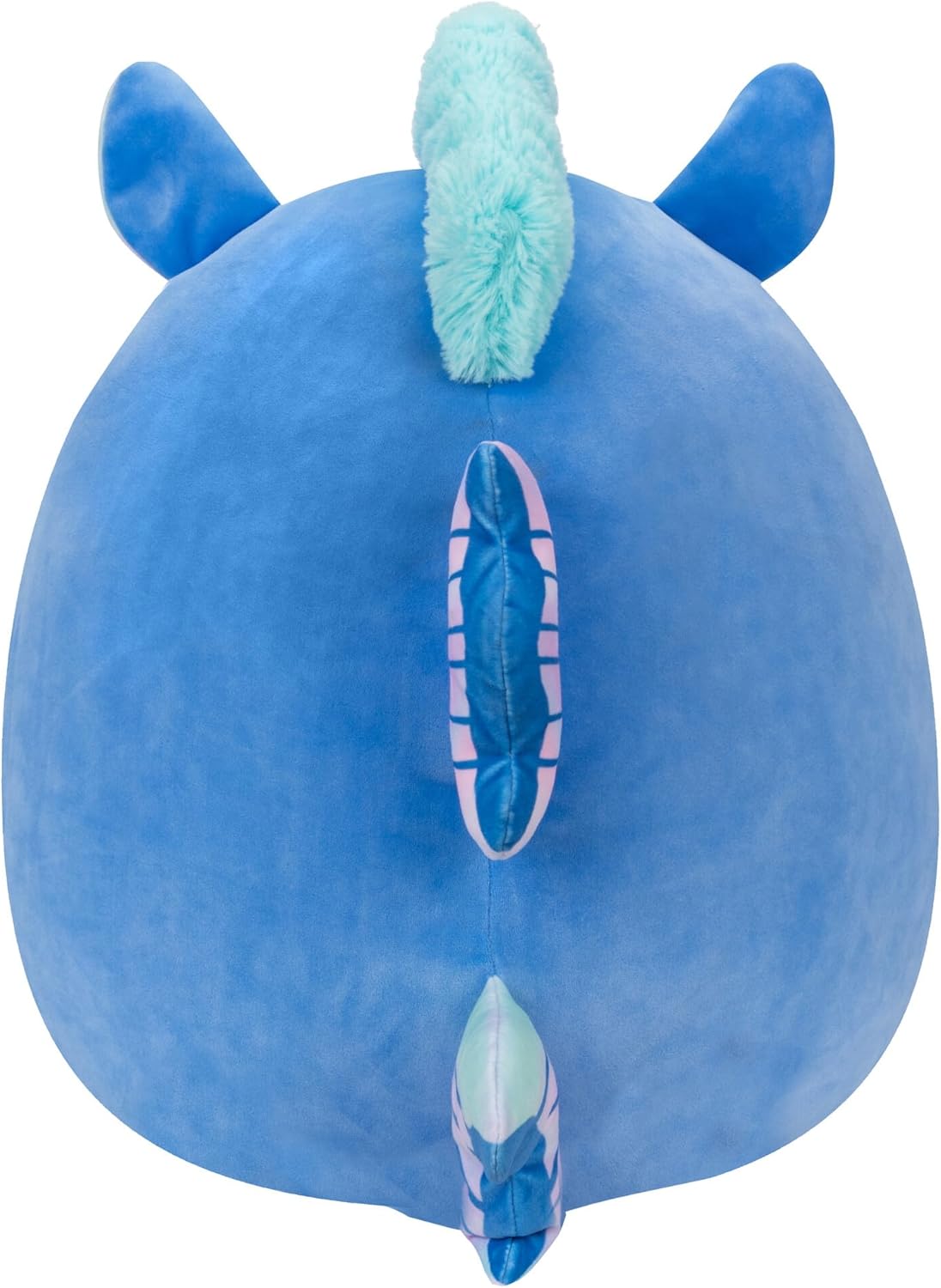 Squishmallows Criatura mítica original de 16 pulgadas Romano The Blue Hippocampus – Peluche oficial de Jazwares grande y ultrasuave