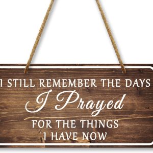 Letreros cristianos para colgar en la pared, de 10 x 5 pulgadas, letrero de versículo bíblico para dormitorio, letrero de pared inspirador para sala Letreros cristianos para colgar en la pared, de 10 x 5 pulgadas, letrero de versículo bíblico para dormitorio, letrero de pared inspirador para sala