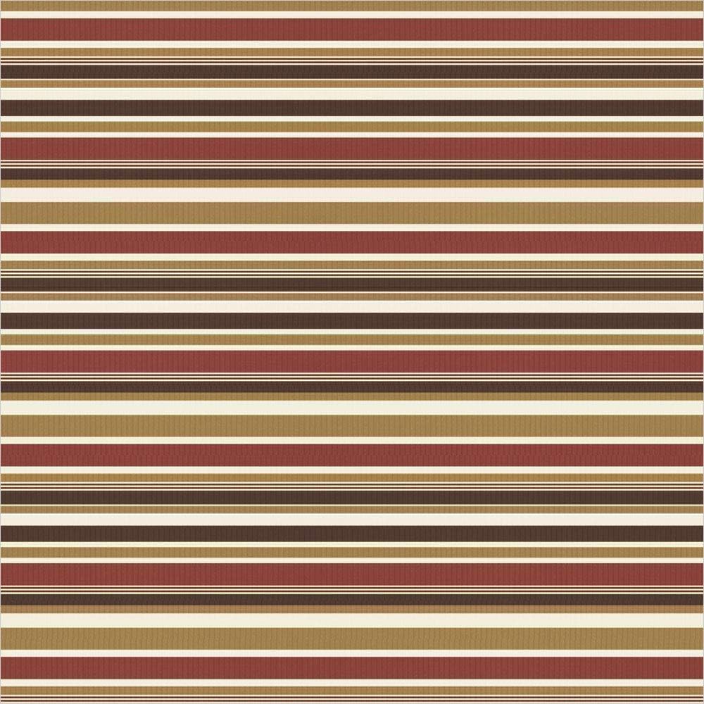 Garden Winds Signature Series – Cubierta superior de repuesto de dos niveles para cenador de 10 x 10 pulgadas, Stripe Canyon