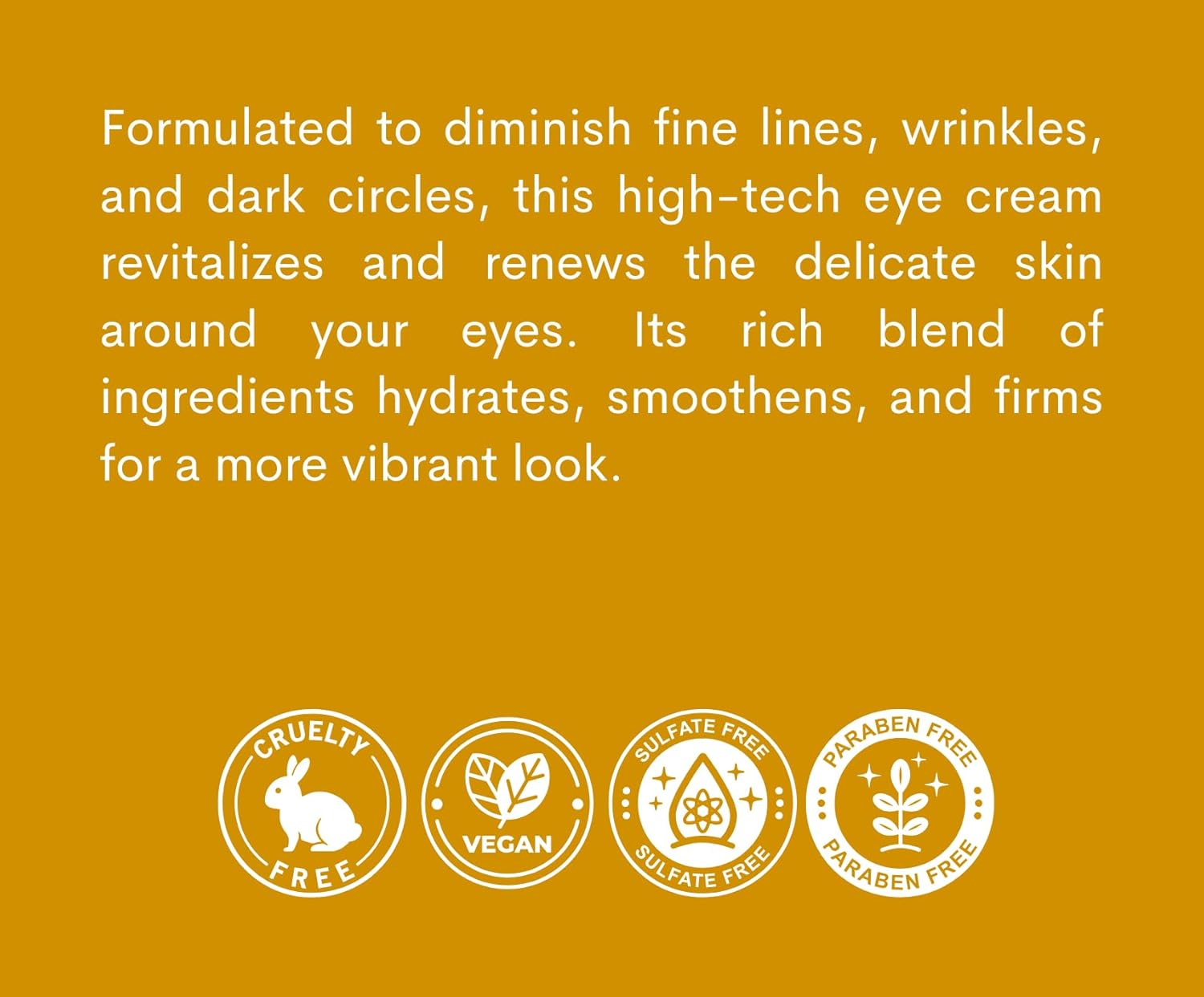 ANTHOLOGY Super Youth Crema de ojos para arrugas y ojeras  Crema antienvejecimiento para debajo de los ojos con péptidos, aloe vera orgánico y