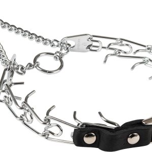Herm Sprenger – Collar de punta para entrenamiento de perros Hebilla de liberación rápida y anillo giratorio para un fácil uso Hecho de acero Herm Sprenger – Collar de punta para entrenamiento de perros Hebilla de liberación rápida y anillo giratorio para un fácil uso Hecho de acero