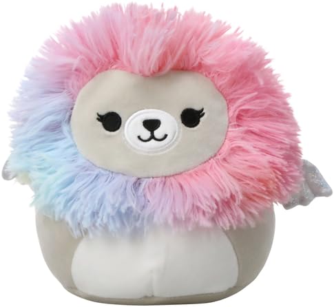 Squishmallows Kellytoy 2022 – León de escuadrón de otoño de 7.5 pulgadas