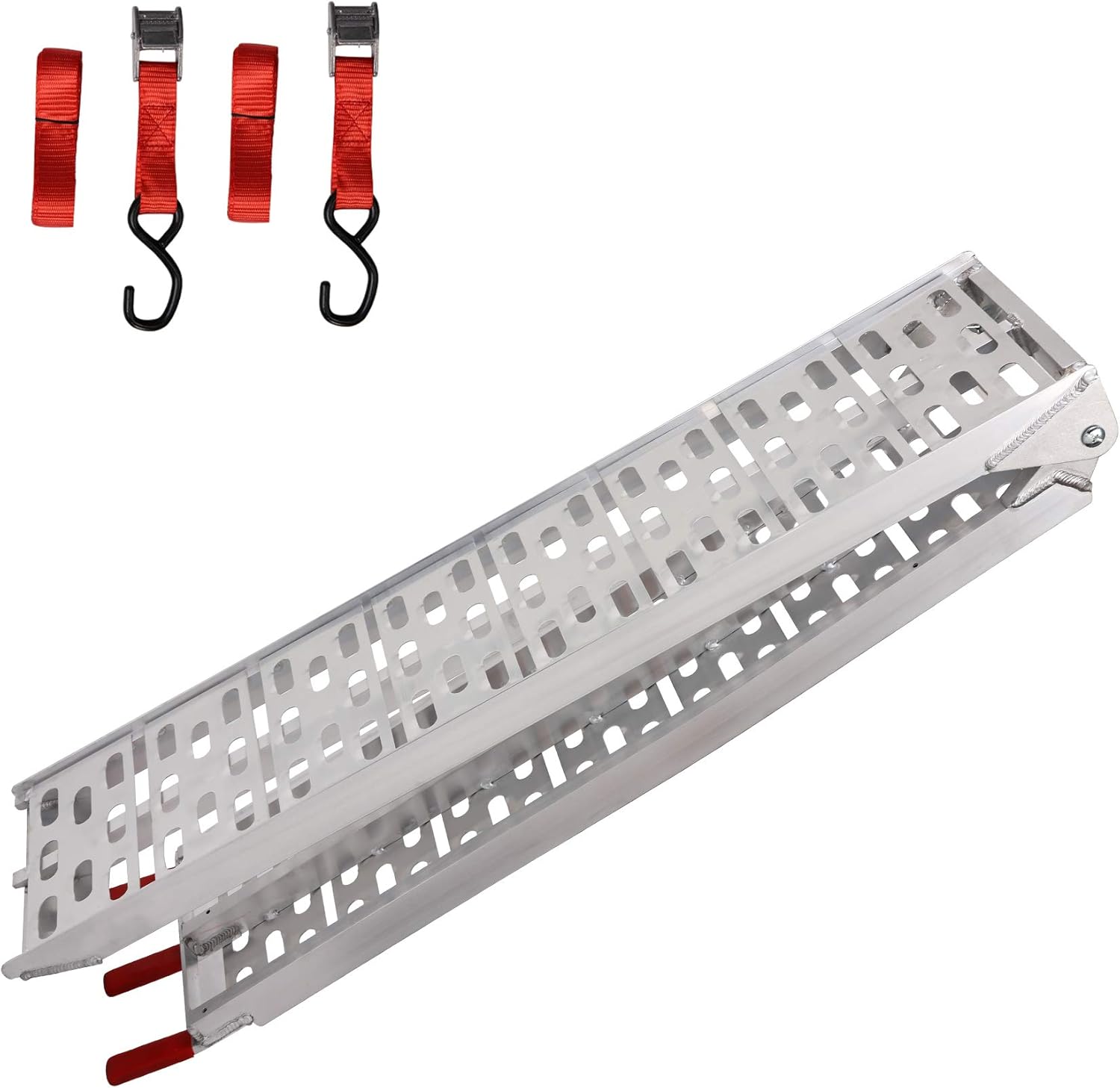 LUCKYERMORE 2 rampas de carga para deportes motorizados de 7.5 pies a 1500 libras de capacidad, rampa plegable de aluminio para motocicleta,
