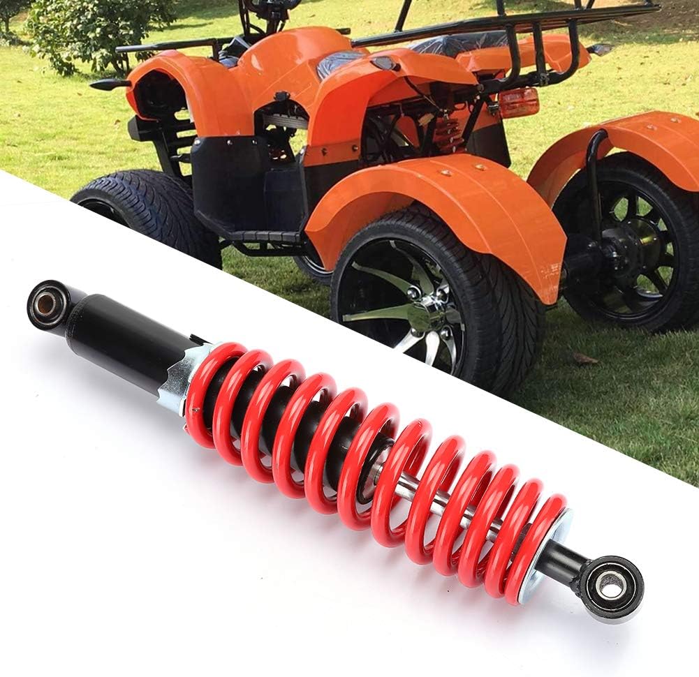 Aramox Suspensión de choque, 13.780 in13.8 pulgadas, amortiguador trasero universal para Dune Buggy Quad Dirt Bike ATV