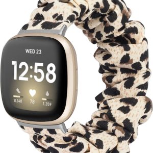TOYOUTHS Correa elástica compatible con Fitbit Versa 3Versa 4SenseSense 2 para mujer, correa de nailon elástico suave de repuesto de repuesto TOYOUTHS Correa elástica compatible con Fitbit Versa 3Versa 4SenseSense 2 para mujer, correa de nailon elástico suave de repuesto de repuesto