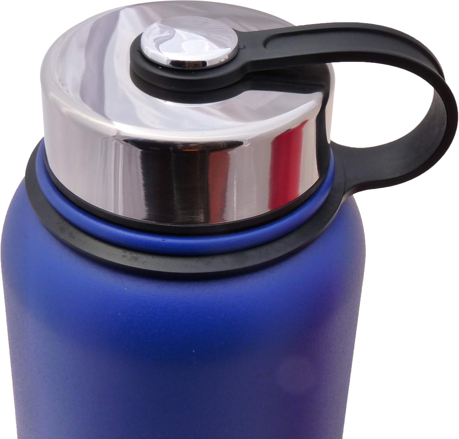 MIRA Tapa inoxidable para botellas de agua de boca ancha MIRA  Compatible con varios tamaños 12, 18 onzas, 22 onzas, 32 oz y 40 oz  Tapa a prueba de