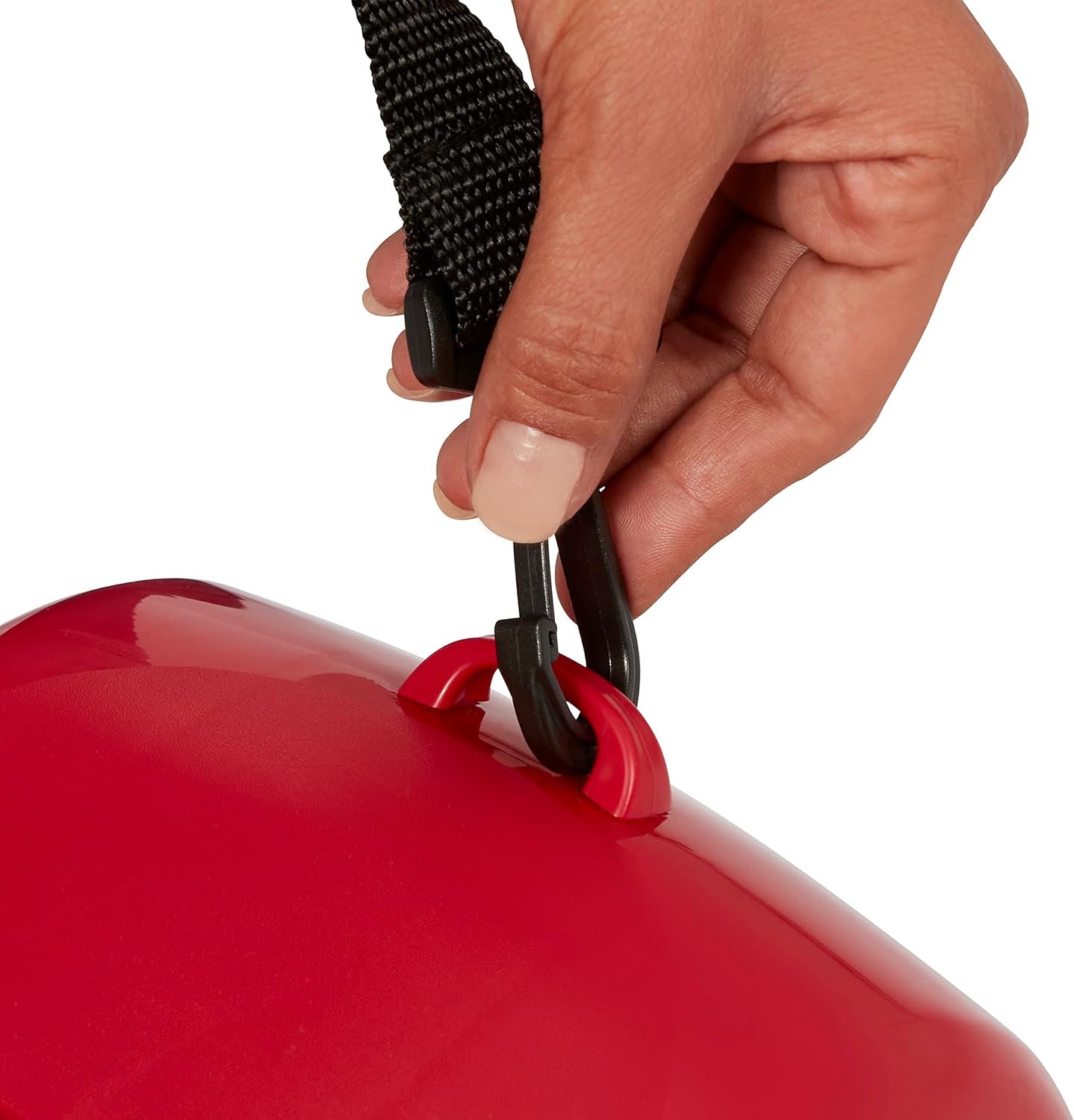 Radio Flyer Camión de bomberos Happy Trav’ler 3 en 1 con luces y sonidos, juguete para llevar, almacenamiento de mano para niños pequeños, edades de