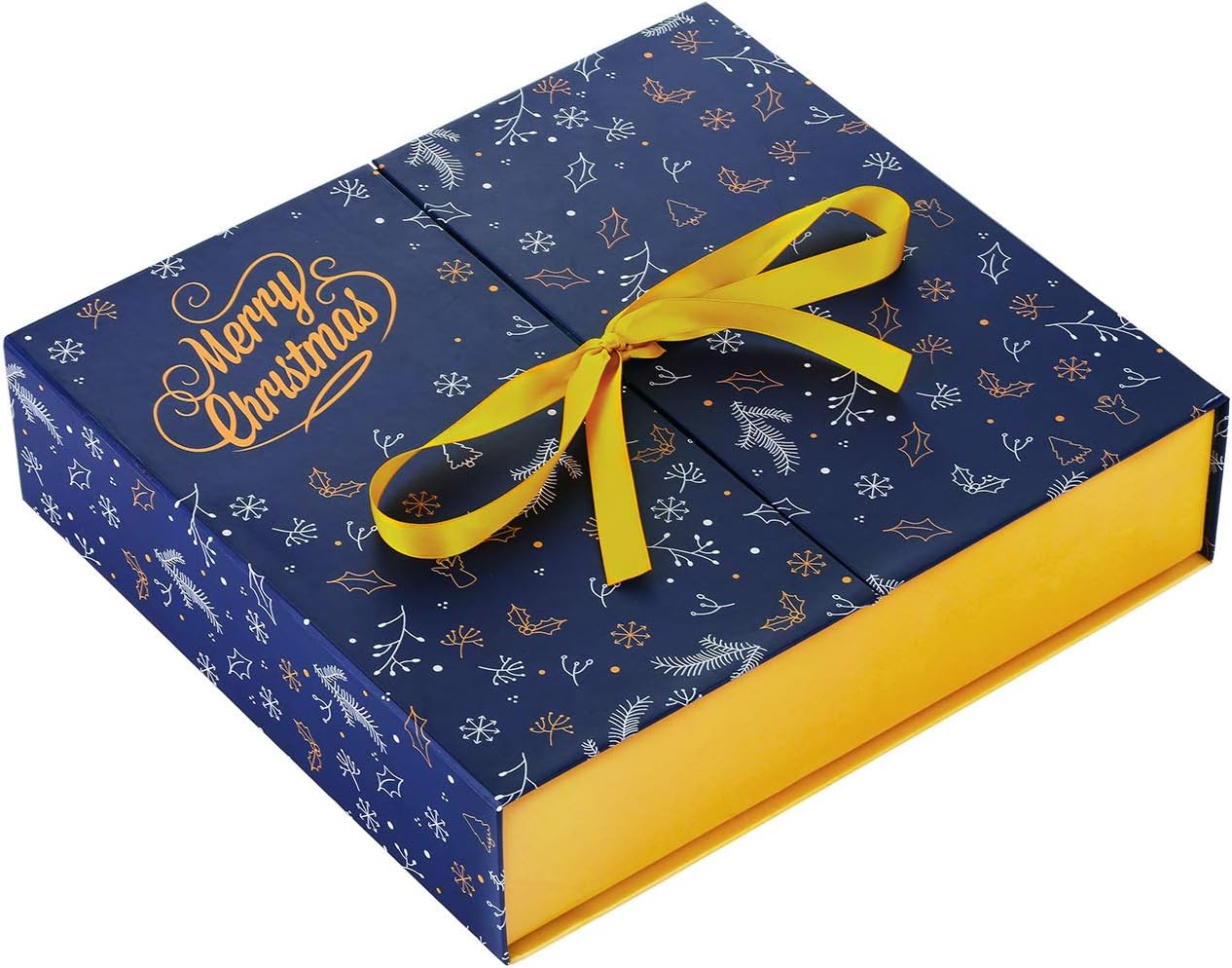 GWHOLE Calendario de Adviento de Navidad 2023, calendario de cuenta regresiva de Navidad recargable con 24 cajas de regalo, color azul