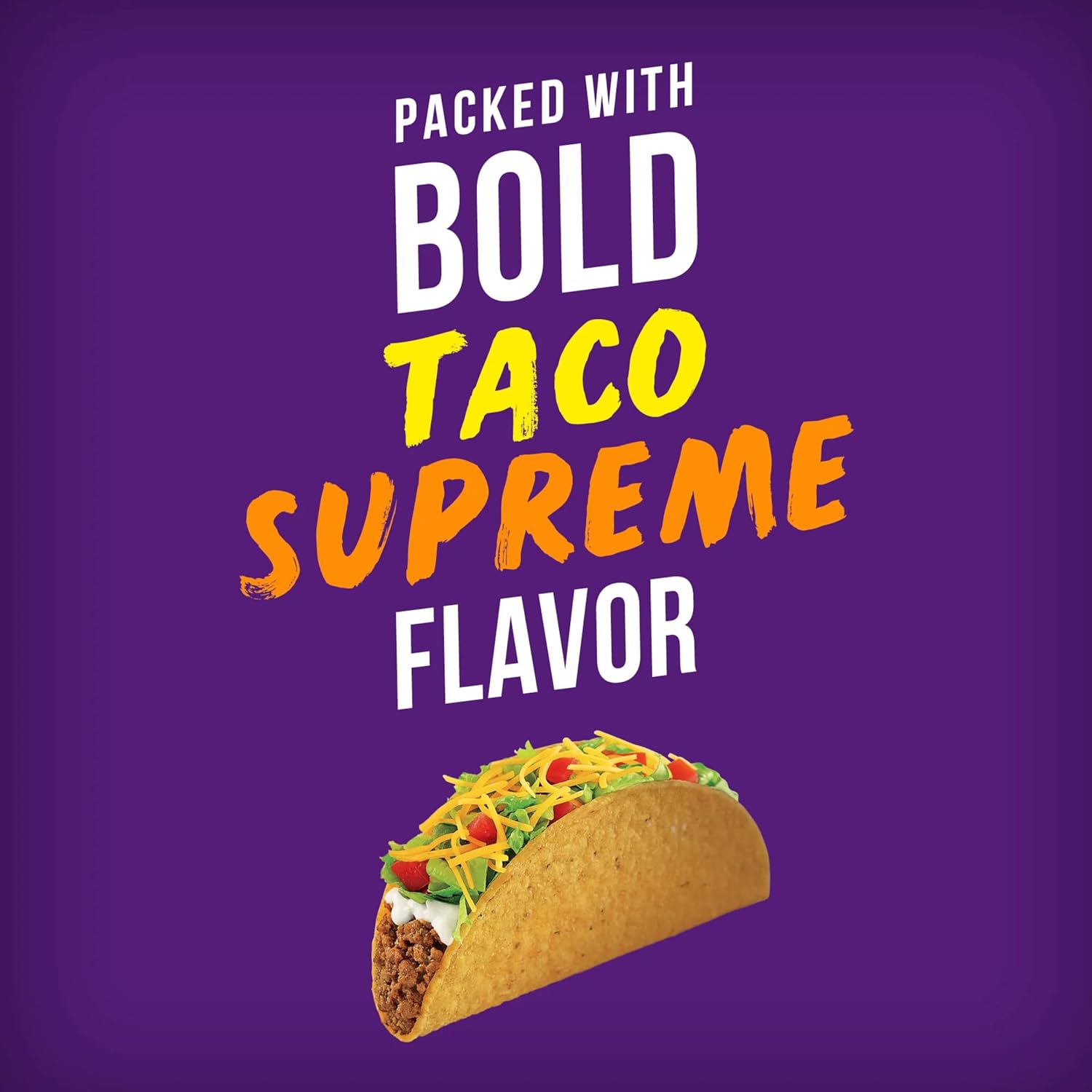 Taco Bell Taco Supreme – Semillas de girasol de BIGS, 5.35 onzas (paquete de 4) con clip para bolsa By The Cup