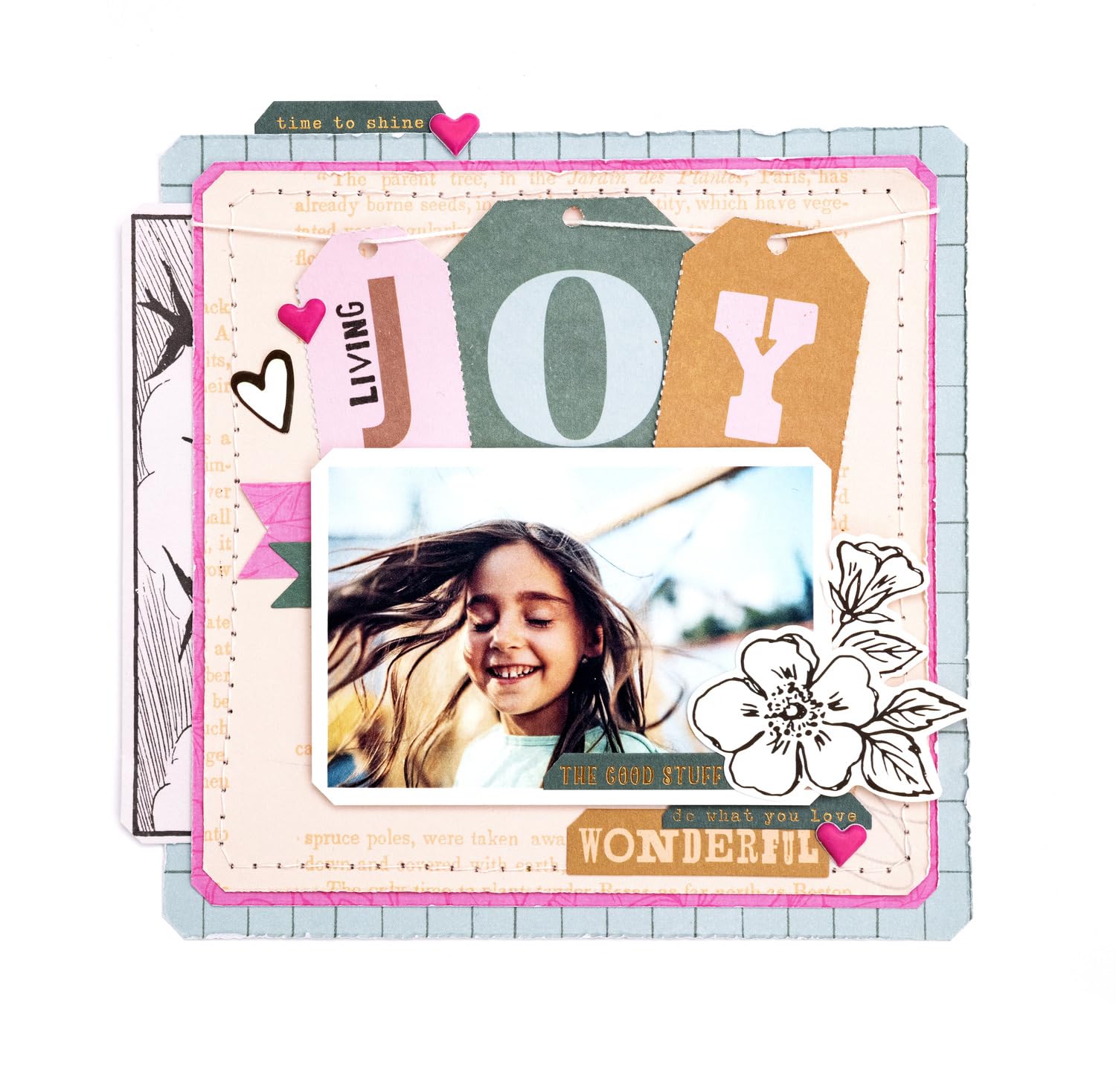 We R Memory Keepers Perforadora de esquina diagonal de 3 vías, blanco, perforadores de papel para manualidades, páginas de álbumes de recortes,