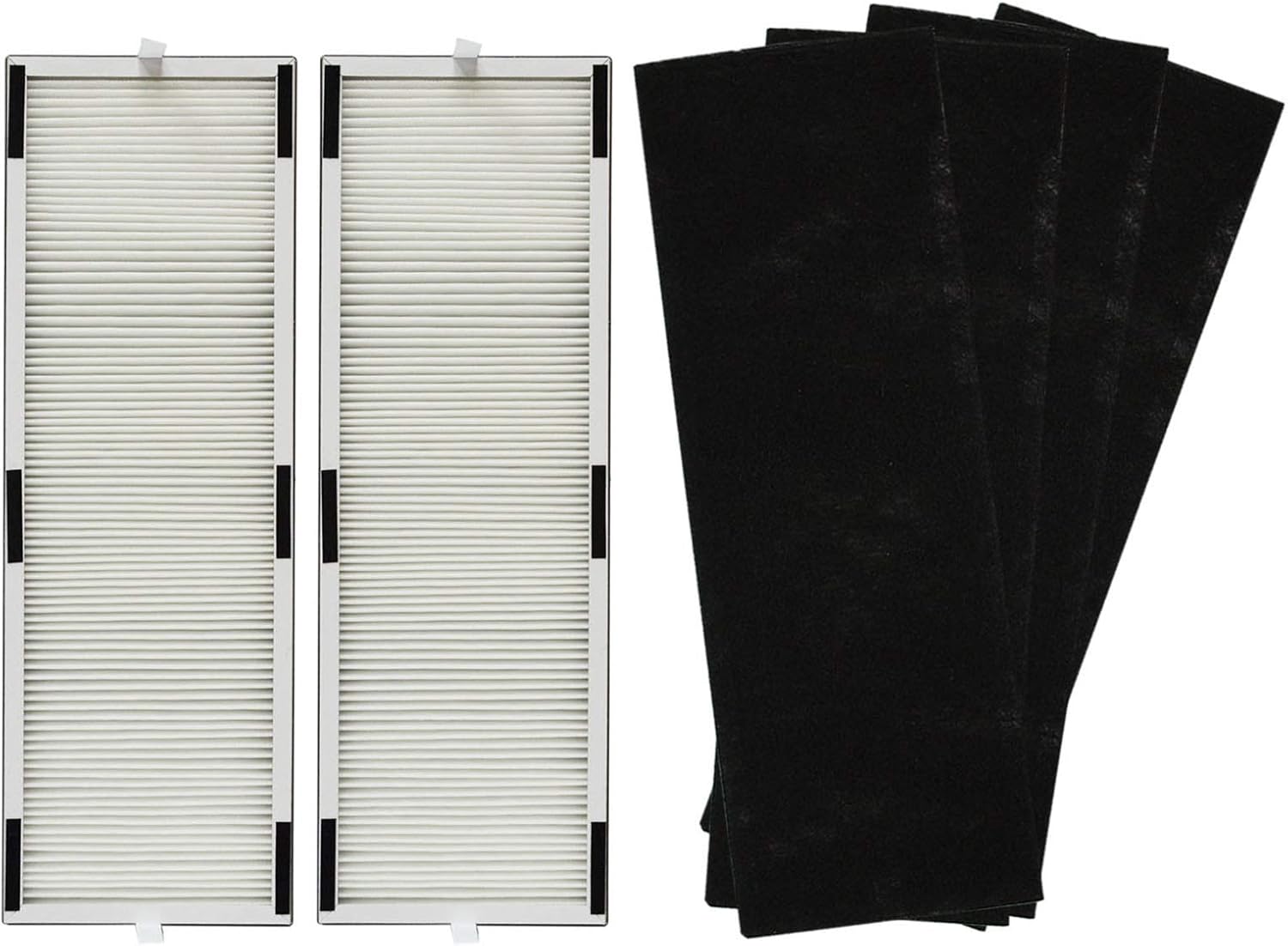 PUREBURG Juego de filtros HEPA de repuesto 2+4 compatible con LivePure LP-HF250 LP-PF600 se adapta a LivePure LP250THLP260TH Sierra SerieslDigital