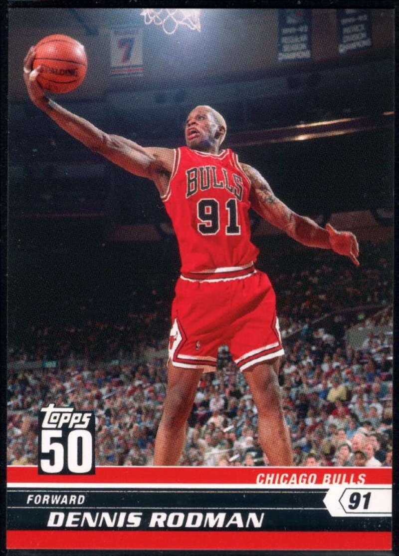 Basketball NBA 2007-08 Topps 50th Anniversary #29 Dennis Rodman