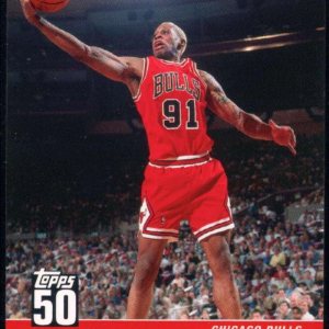 Basketball NBA 2007-08 Topps 50th Anniversary #29 Dennis Rodman Basketball NBA 2007-08 Topps 50th Anniversary #29 Dennis Rodman
