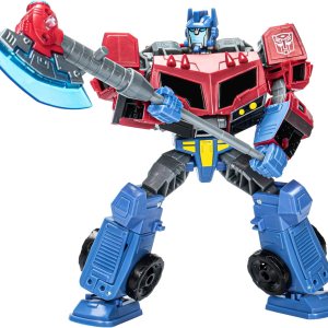 Transformers Legacy United Voyager Class Animated Universe Optimus Prime, figura de acción de conversión de 7 pulgadas, 8+ Transformers Legacy United Voyager Class Animated Universe Optimus Prime, figura de acción de conversión de 7 pulgadas, 8+