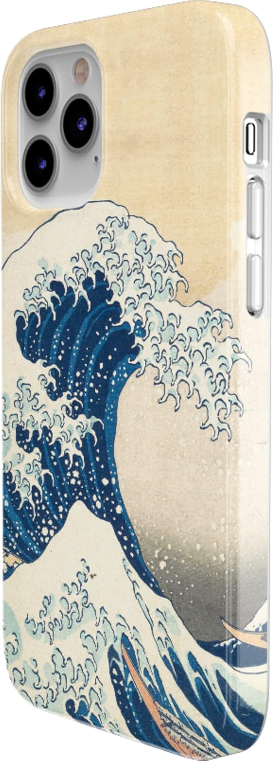 Casely Funda para teléfono compatible con iPhone 12 Pro Max  The Great Wave  The Met Museum Case para funda compatible con iPhone 12 Pro Max